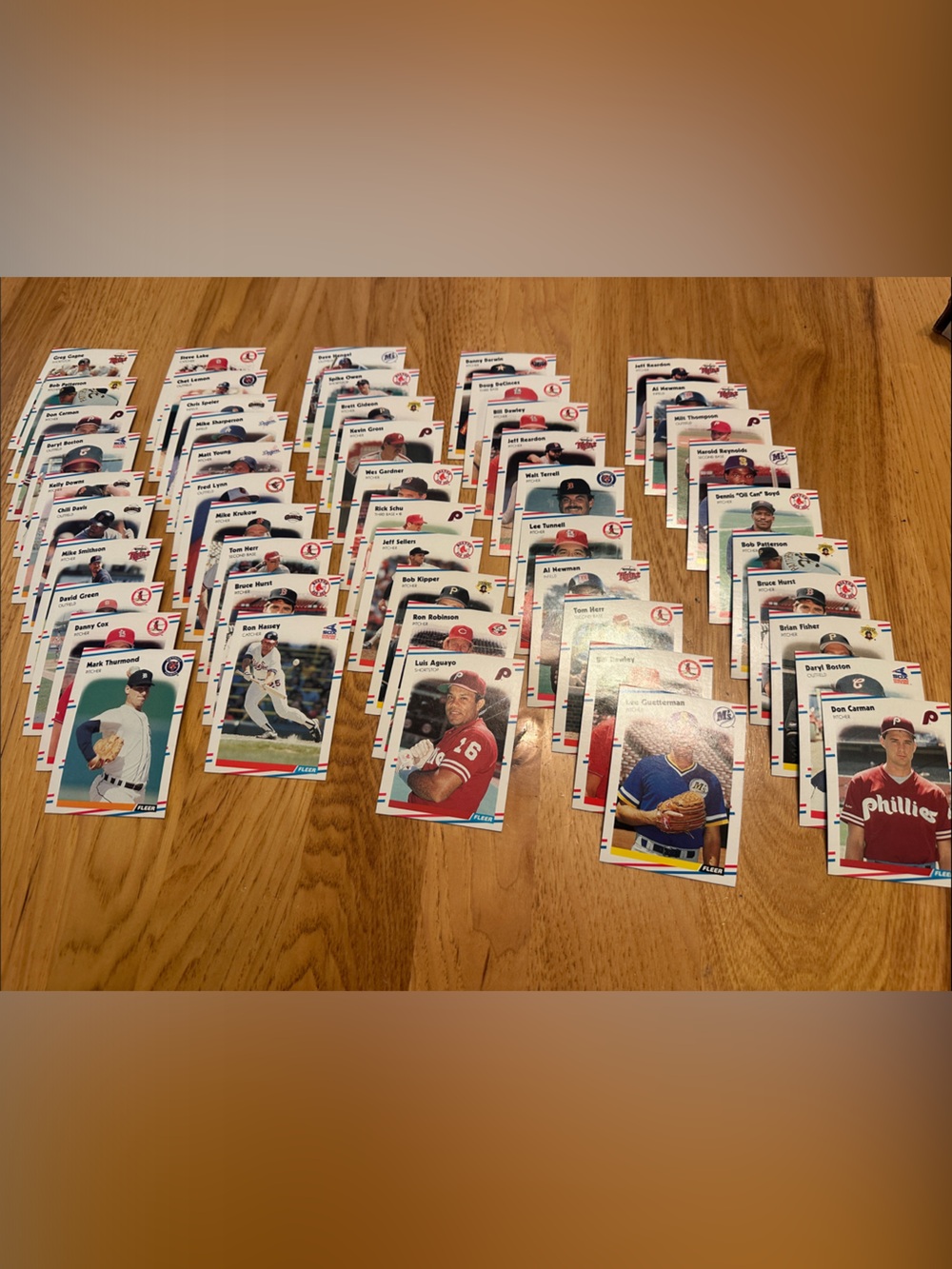 1988 Fleer Baseball Trading Card Lot